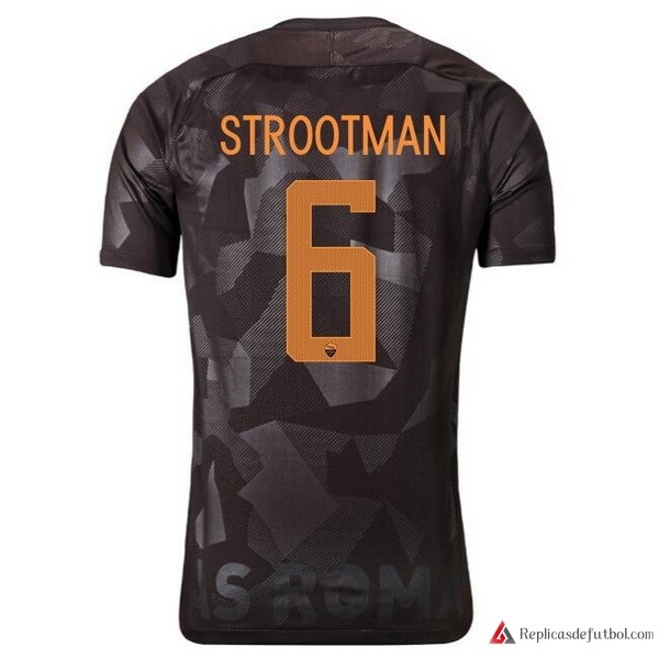 Camiseta AS Roma Tercera equipación Strootman 2017-2018